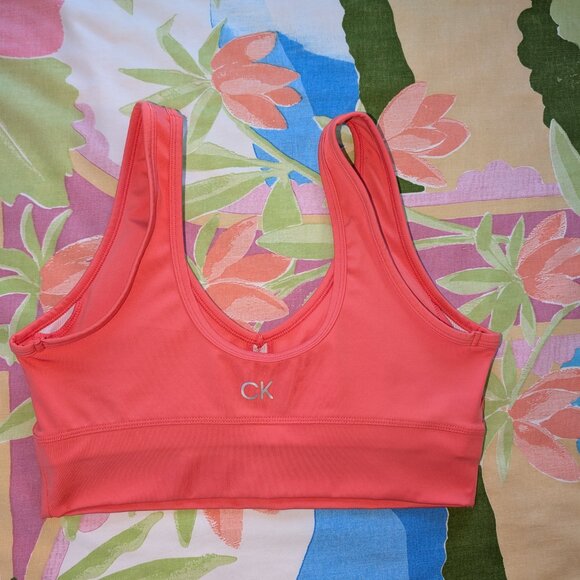 Calvin Klein Performance Seamless Sports Bra sz M - Picture 7 of 12
